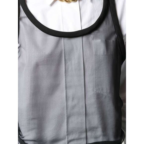 New VALENTINO Garavani Sheer 100% Silk Tank Top - Picture 7 of 10